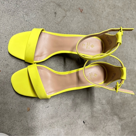 Call It Spring Stiletto Sandals Heels - Picture 7 of 9